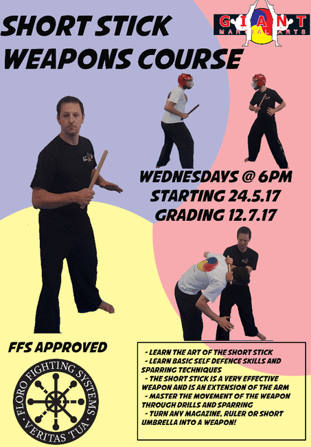 Short Stick Baton Weapons Course - August Short Stick Baton Weapons Course - August